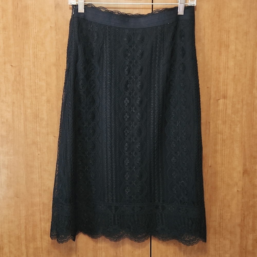 Antonio Melani Lace Pencil Skirt